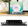 Contemporary Album Storage Stand Space Saving Record Storagr Rack Sturdy Acrylics Record Organizers for Home Decoration