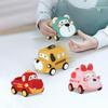 Toys Pull Back Vehicle Safety Push Inertial Truck Engineering with Wheels Baby Sturdy Early Learning Gifts