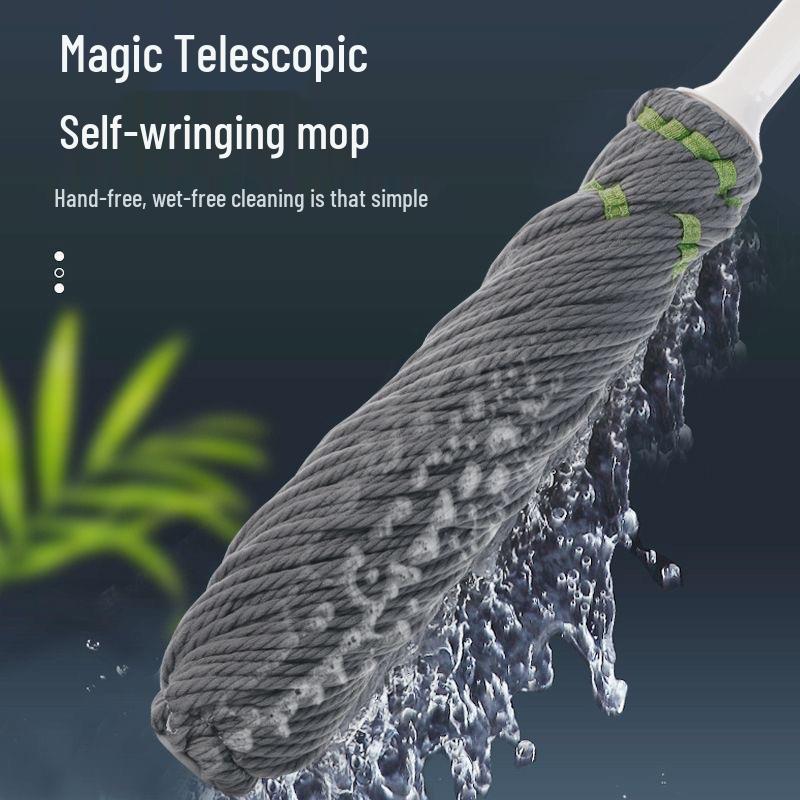 Hands-Free Self-Wringing Rotary Mop - Picasso Lazy Household Cleaning Mop