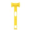 Plastic Ground Nail Hammer, Portable Yellow Tent Nails Nails Peg Hammer Lawn Tarp Stakes Lightweight Tools for Camping Accessories