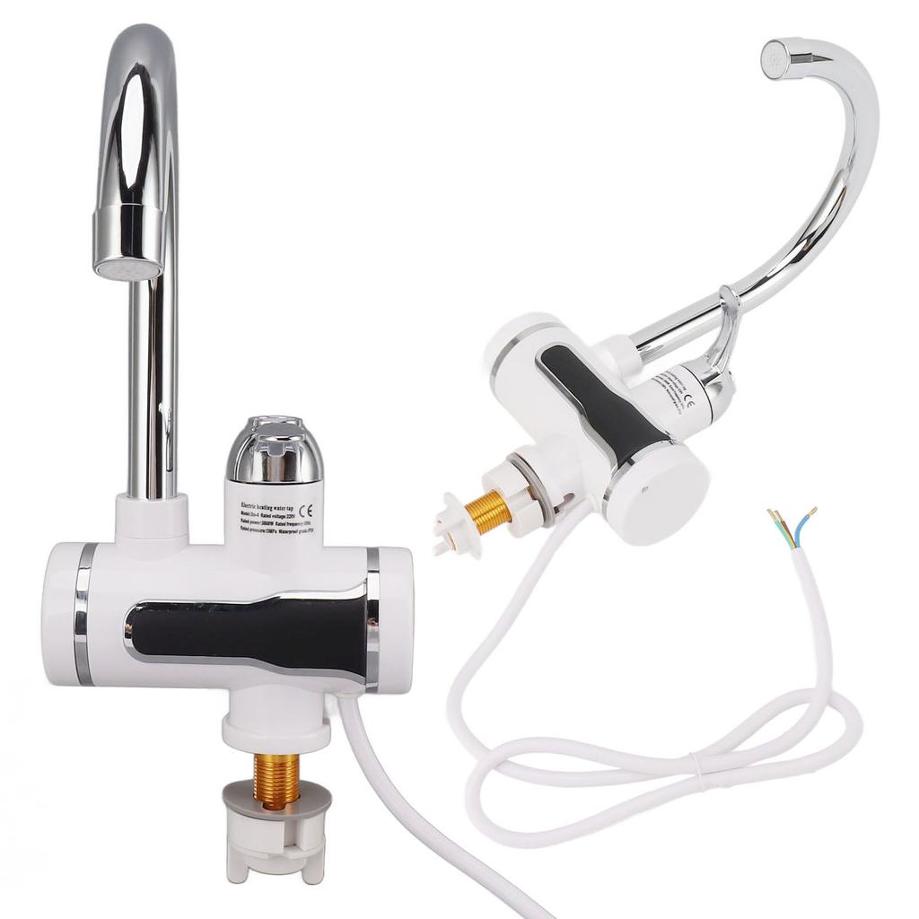 Electric Hot Water Heater Faucet IPX4 Accurate Temperature Control Rapid Heating Electric Faucet
