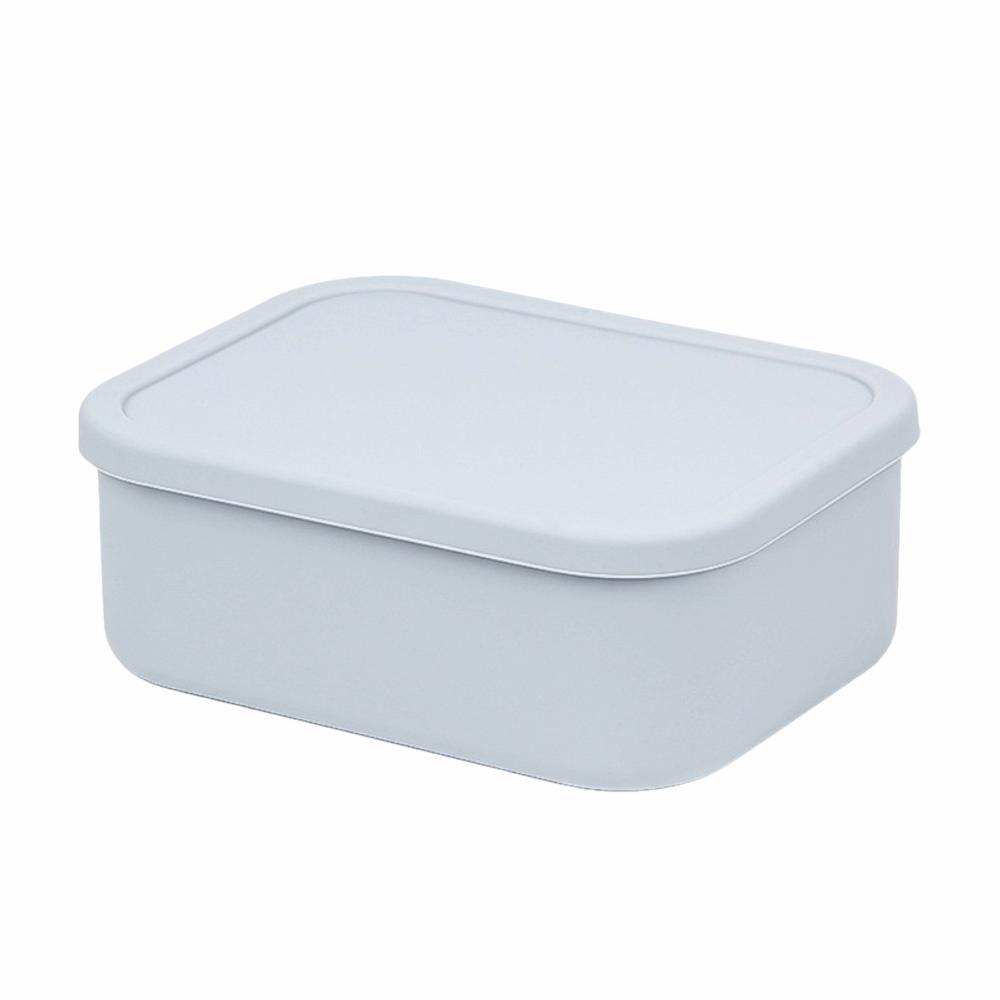 With Lid Microwave Oven Lunch Box 300/700/1300/2100ML Storage Box Silicone Lunch Box  Student