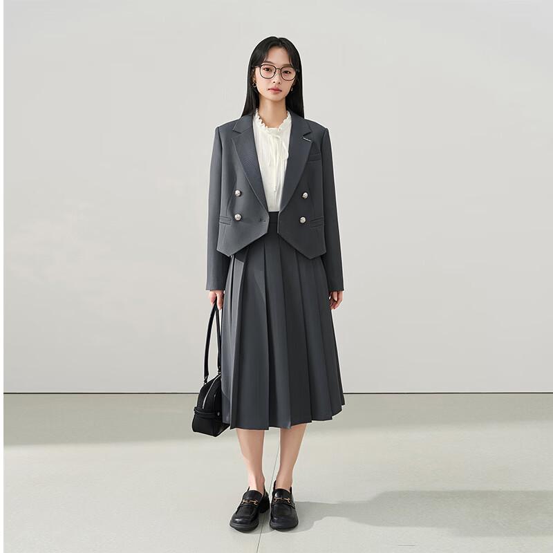 Women's Professional Blazer Suit Set