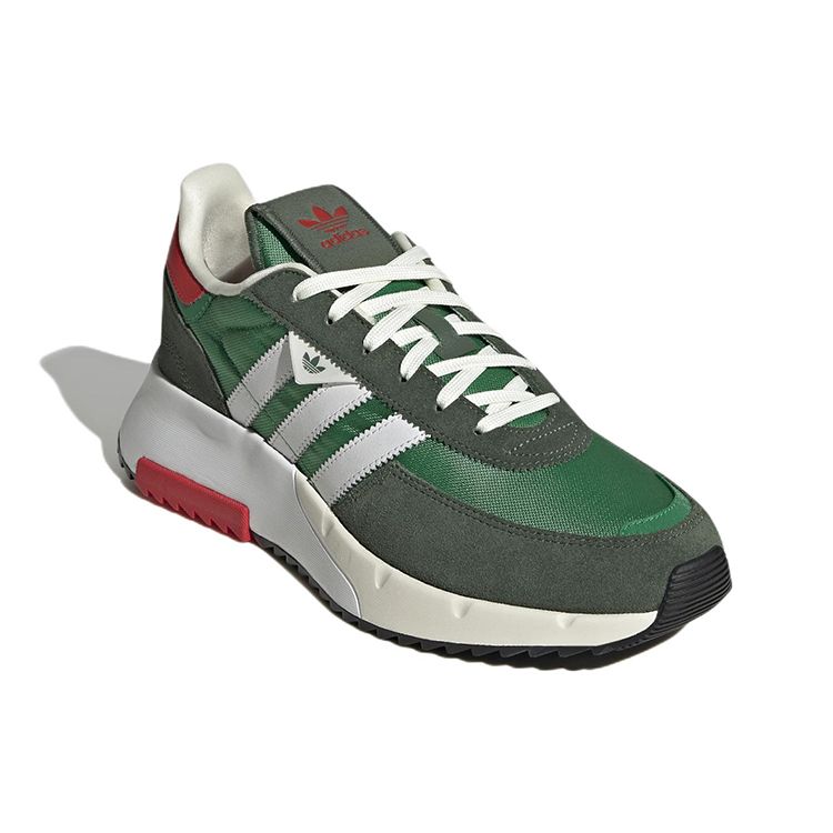 Adidas Retropy F2 Green Oxide White Men Sneakers Cloud-White GX4638