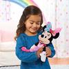 MINNIE Just Play Disney Junior Minnie Mouse Sparkle and Singing Minnie Mouse 13-inch Light and Sound Plush Toy