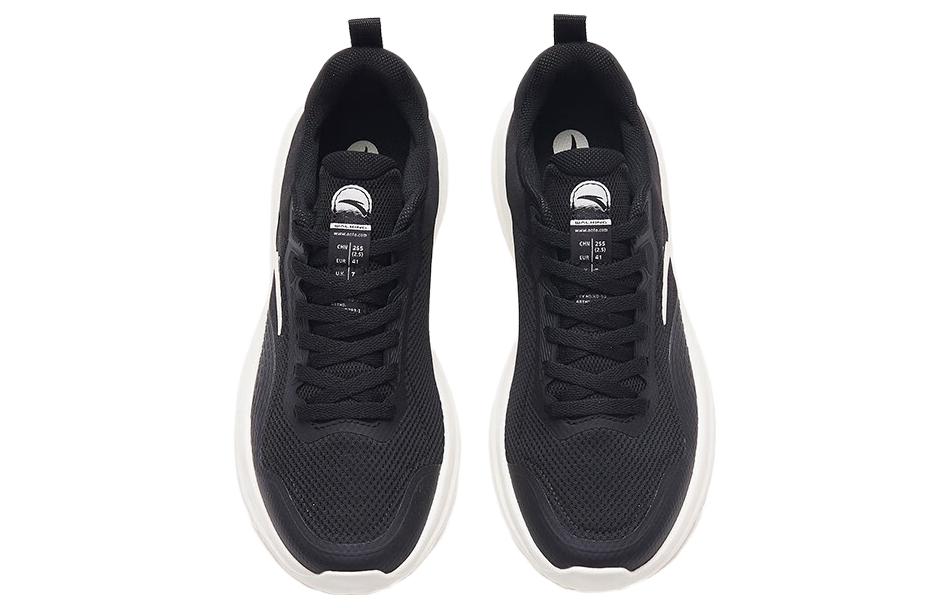 Men's Sneakers Anta Comfortable Slip Resistant Abrasion Resistant Low Top Training Shoes Men's Black White