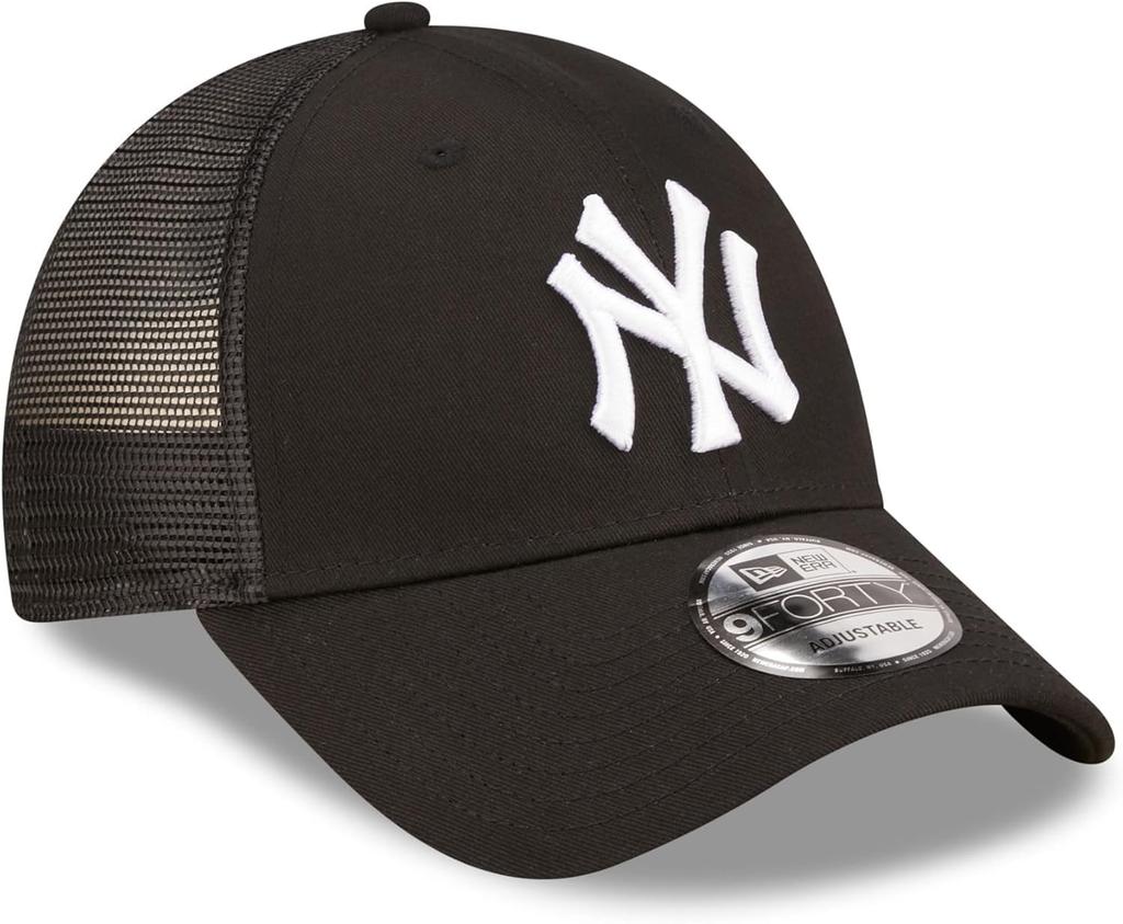 NEW ERA Mesh Cap MLB 9FORTY Trucker Adjustable Hat NY black white