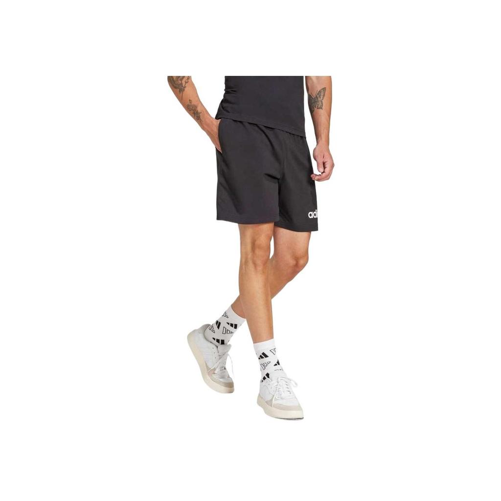 adidas Comfortable Fashionable Trendy Versatile Solid Color Casual Shorts Men Shorts Black JE9012