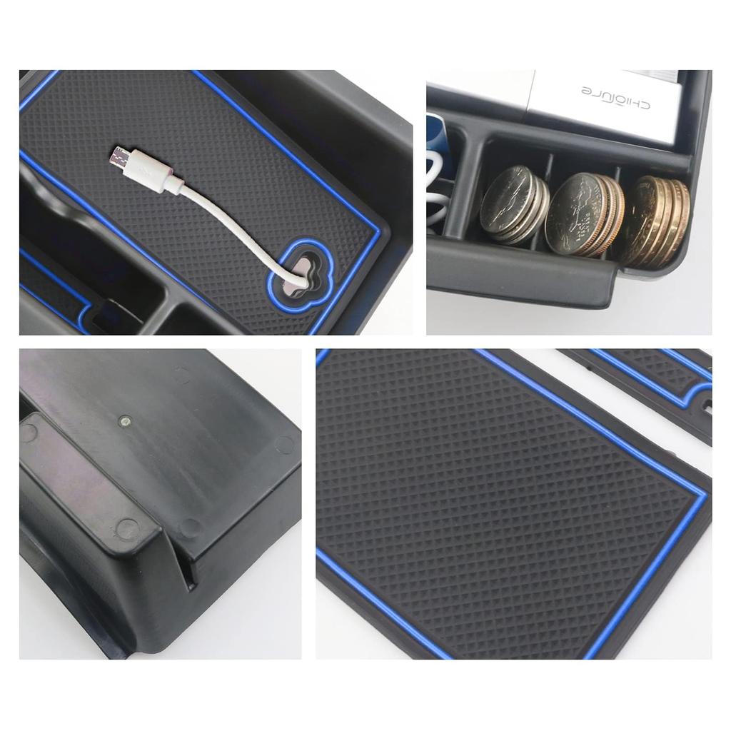 HUAHAO New Vezel Rv Console Box Center Console Tray Accessory Accessory Accessory Storage ABS