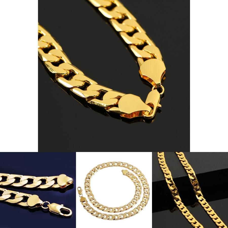 Men's Fashion Necklace Punk Curb Link Chain 60cm Premium Quality Classic Appeal