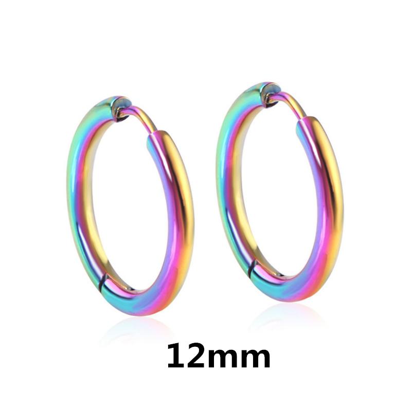High Quality Aretes Stainless Steel Earrings For Women Men Punk Accessories Ear Piercing Fashion Kpop Jewelry Pendientes Mujer