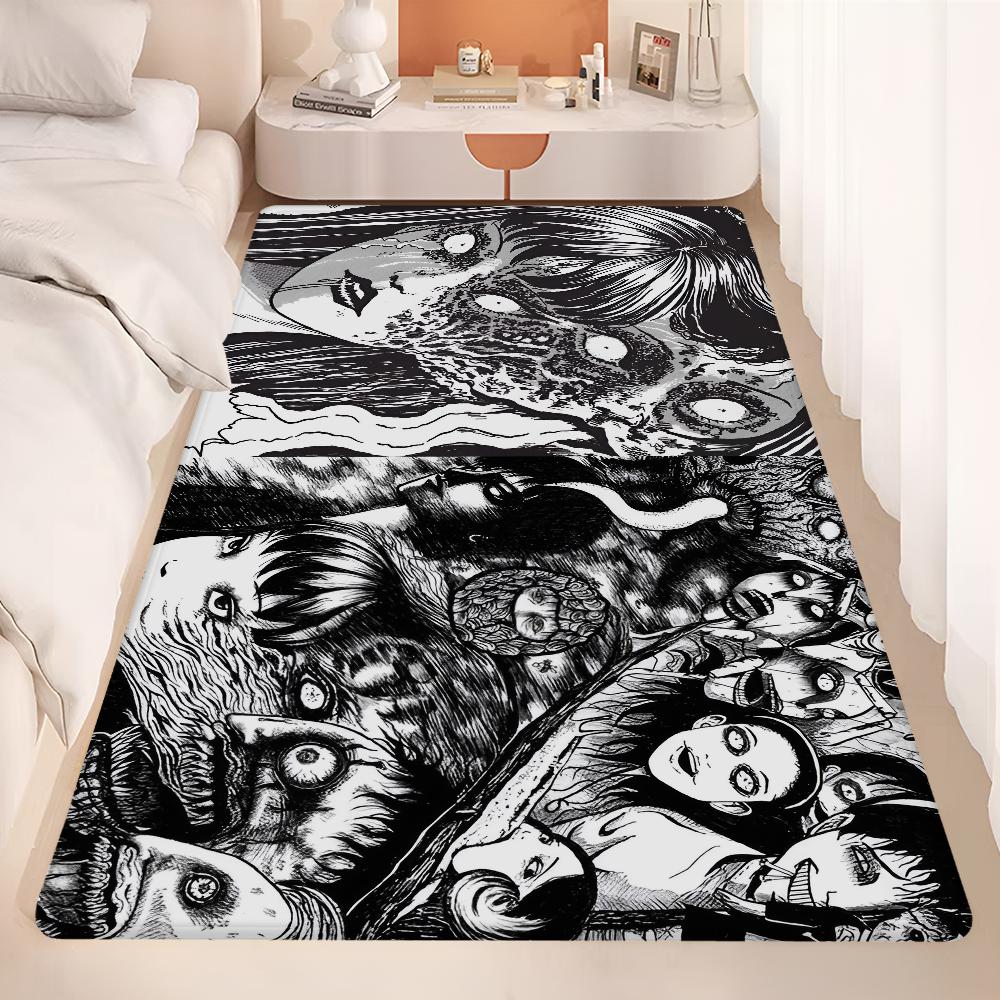 Junji Ito Tapisserie Bohème Suspendue Tapisserie Tarot Hippie Tapis Muraux Dortoir Tapisserie Japonaise