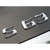 3D ABS Chroom S 63 Logo S63 Embleem Letters Sticker Auto Kofferbak Badge Decal Voor S63 C217 Accessoires
