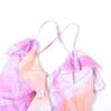 Ladies' Summer Camisole Dress Women Irregular Tassel Print Dress Casual Fashionable Long Skirt