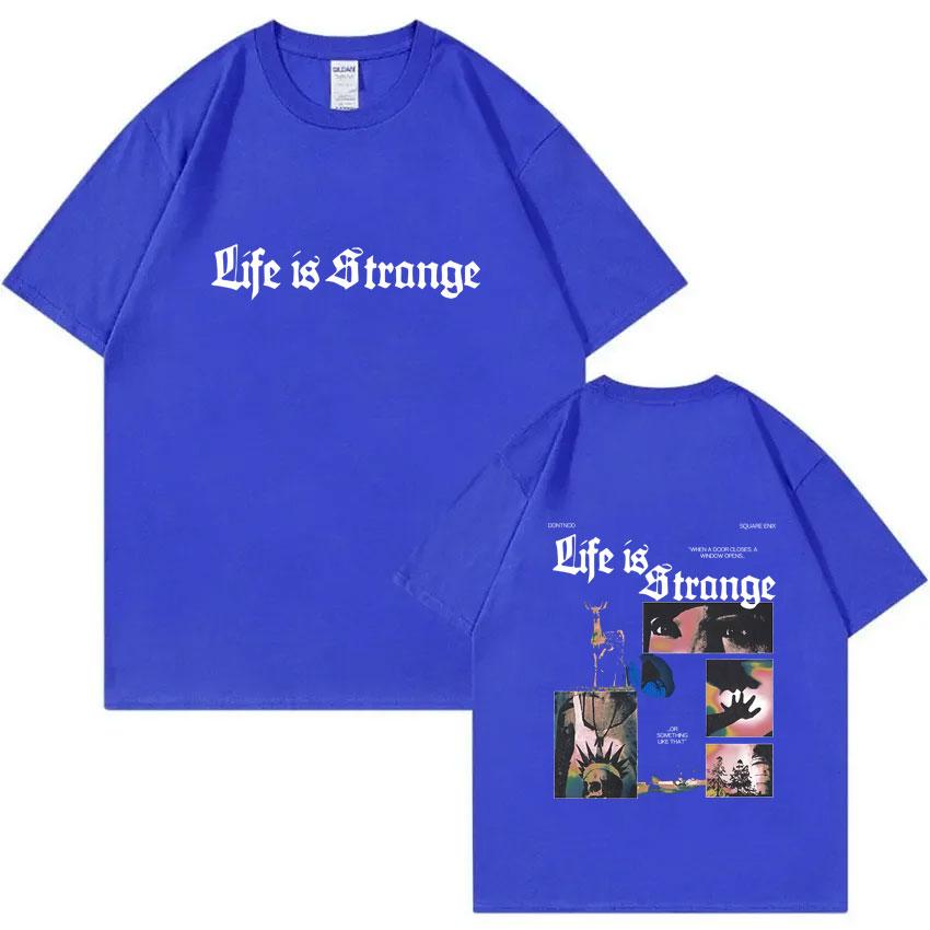 Game Life Is Strange Graphic Tshirt Unisex Women Player Casual Oversized Streetwear Male High Quality Soft Cotton T Shirts Tops
