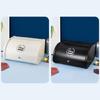 Retro Iron Breads Box with Roll Top Cover Kitchen Decoration Large Capacity Food Safe Storage for Artisanal Loaves