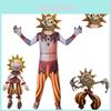Sundrop Fnaf Clown Costum Cosplay Body Mască Pentru Băieți Și Fete Perfect Pentru Petreceri Și Colecționari
