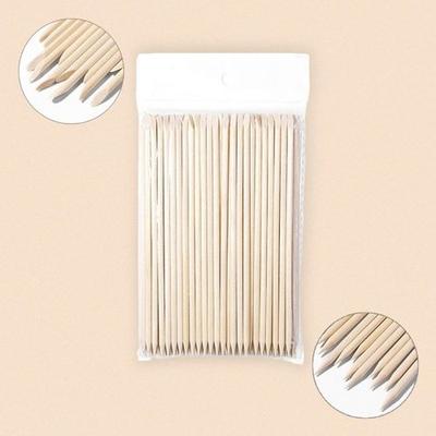 Nail Stone Parts Material Wood Stick 15cm 100P DD-11800 (WA3294B)