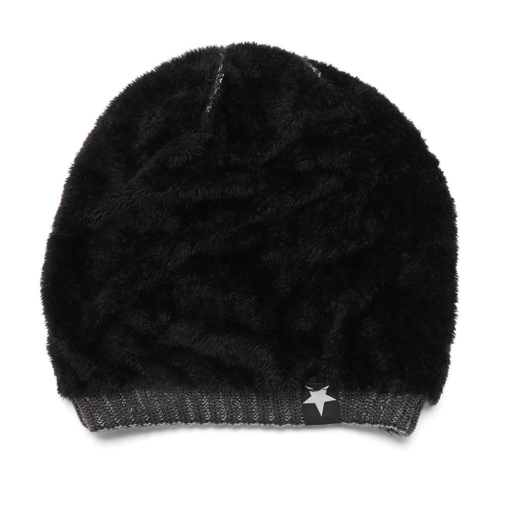 Women and Men Slouchy Fleece Lined Winter Warm Hat Knitted Hat Skull Cap Men's Beanie