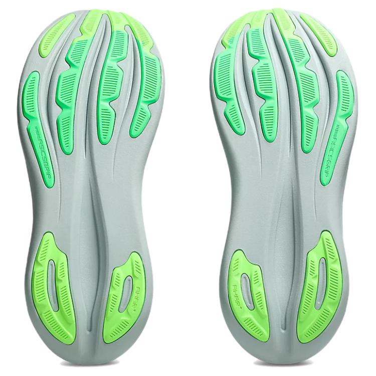 Asics GEL-NIMBUS 28 Men's Cold Moss Illuminate Green Neutral Running Shoes 1011C127-400