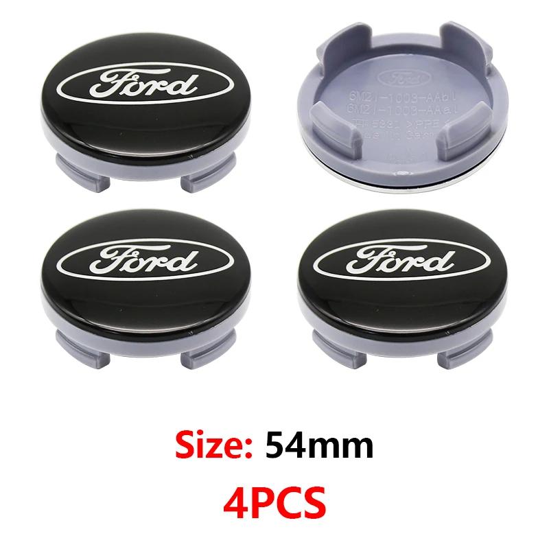 Car Sticker Car Sticker 2025 Hot 4pcs 54mm Wheel Center Cap Logo Hub Cover Badge Emblem For Ford Focus Mk2 Mk3 Fiesta Ranger Mon