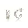 PAIGEFLYNN JEWELRY [925 Silver] Rib Wave Earrings