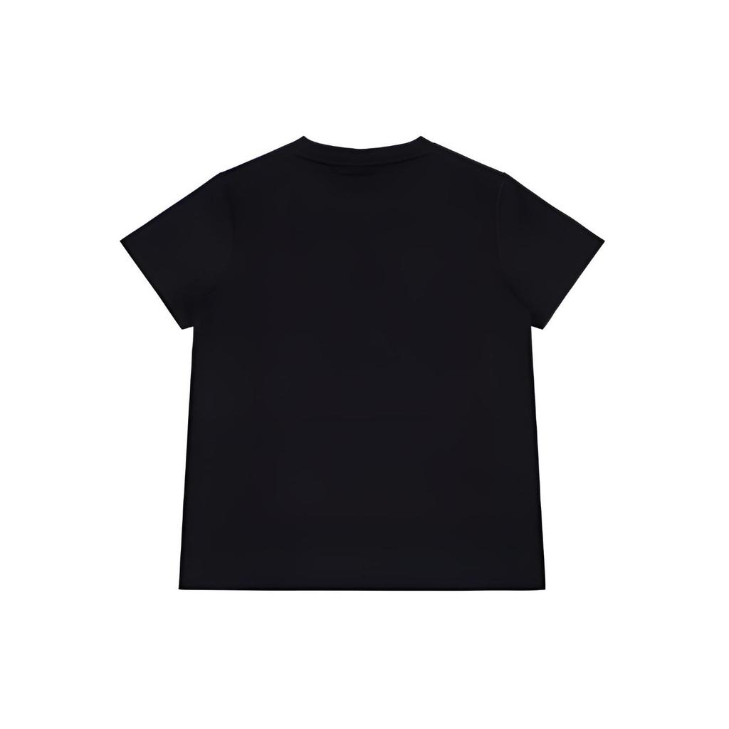 Dickies Solid Color Embroidered Badge Loose T-Shirt Women Tops Black DK008821-BLK