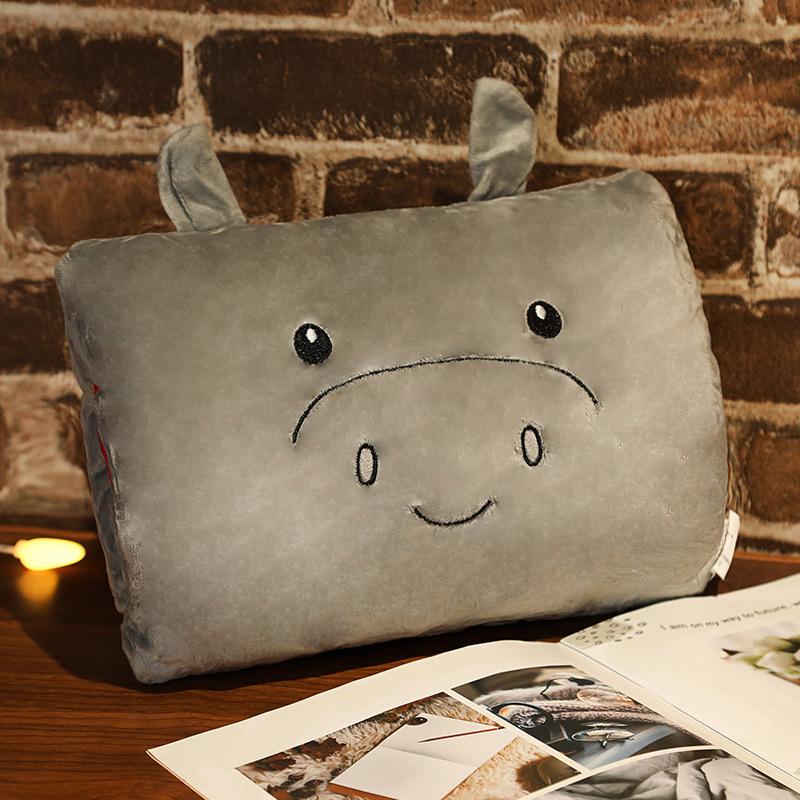 

Cartoon Fruit Hand Warmer Pillow Plush Toy Unicorn Rabbit Hand Warmer Doll Student Lunch Break Pillow Ragdoll 30*23cm（0.3kg）