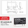 Solid State Relay SSL6D6132 Ultra Compact Low Profile 6A 2A Normally Open for Automation Equipment
