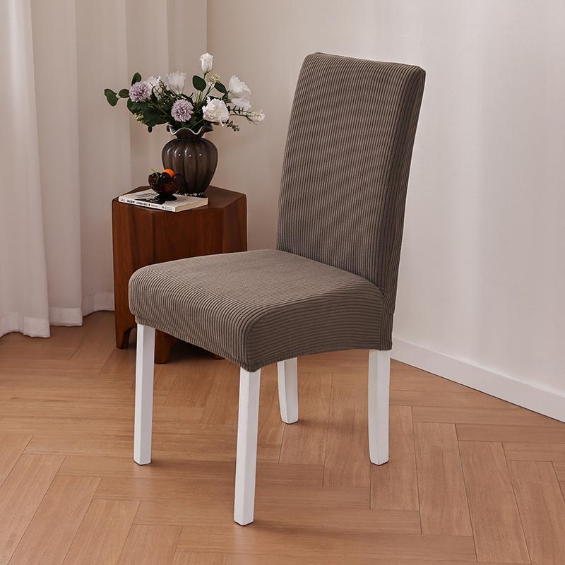 1/2/4/6Pcs Elastic Chair Cover Universal Size Jacquard Chair Covers Big Elastic House Seat Seatch Room Chairs Case For Home