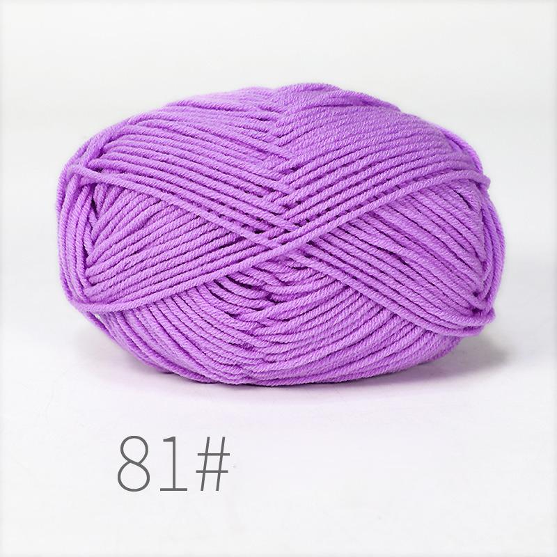 10Balls 500g Soft Milk Cotton Yarn Crochet Threads for Knitting Wool DIY Crafts Sweater Baby Wool Hand Knitting Crochet Yarn