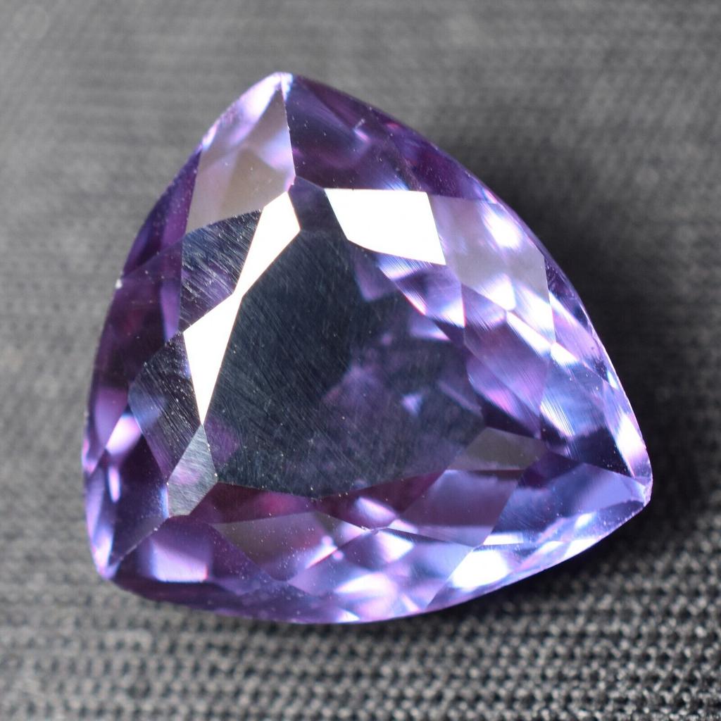11.90 Ct Natural Color Change Alexandrite Trillion Stunning Certified Gemstone