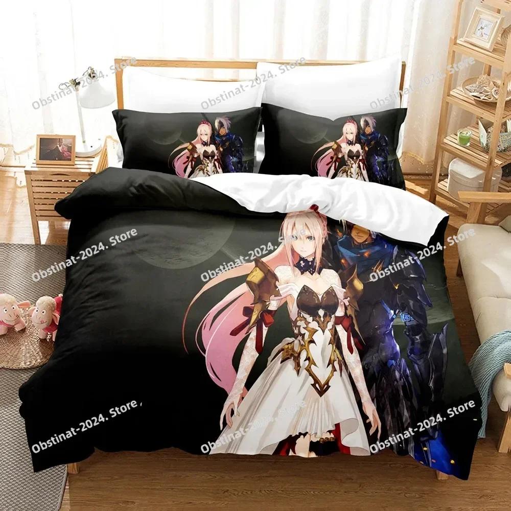 Hot Game Tales Of Arise Bedding Set Modern Printed Bed Set With Pillowcase Duvet Cover Soft Single Double Queen Super King Size