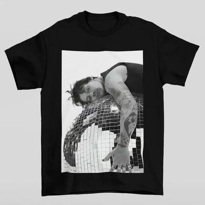 Hip Pop Y2k Tops HARRY STYLES Graphic Cotton Print Short Sleeve Fashion Artist Popular Top Casual Loose Summer Tshirt Unisex
