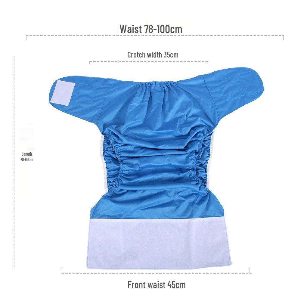 Washable Leak-Proof Velcro Adult Incontinence Pull-Up Diapers