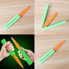 Carota Extra Large Luminescente di Notte Farfalla 3D Unica Giocattolo Antistress per Bambini