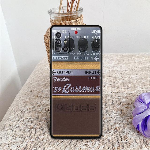 

Мягкий чехол для Samsung Galaxy A51 A71 A50 A21s A12 A32 A52 A22 A72 A31, силиконовый чехол для телефона A41 A02s, чехол Funda Boss Distorions Pedal for Samsung A13 5G