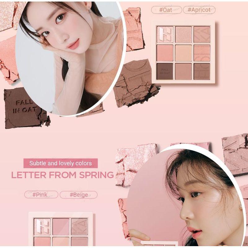 HOLIKA HOLIKA My Fave Mood Eye Palette Fall In Oat
