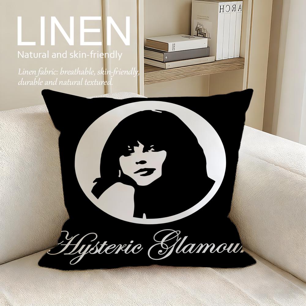 Brand Hysteric Glamour Cushion Cover Pillowcase Set Pcs x x Breathable Washable Sofa Cushion Cover