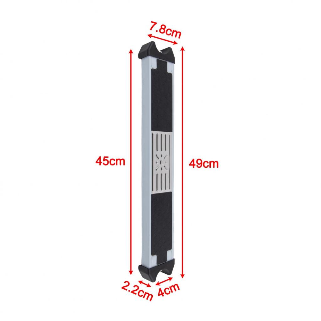 304 Stainless Steel Thickened Pool Ladder Steps With Non-slip Rubber Pads