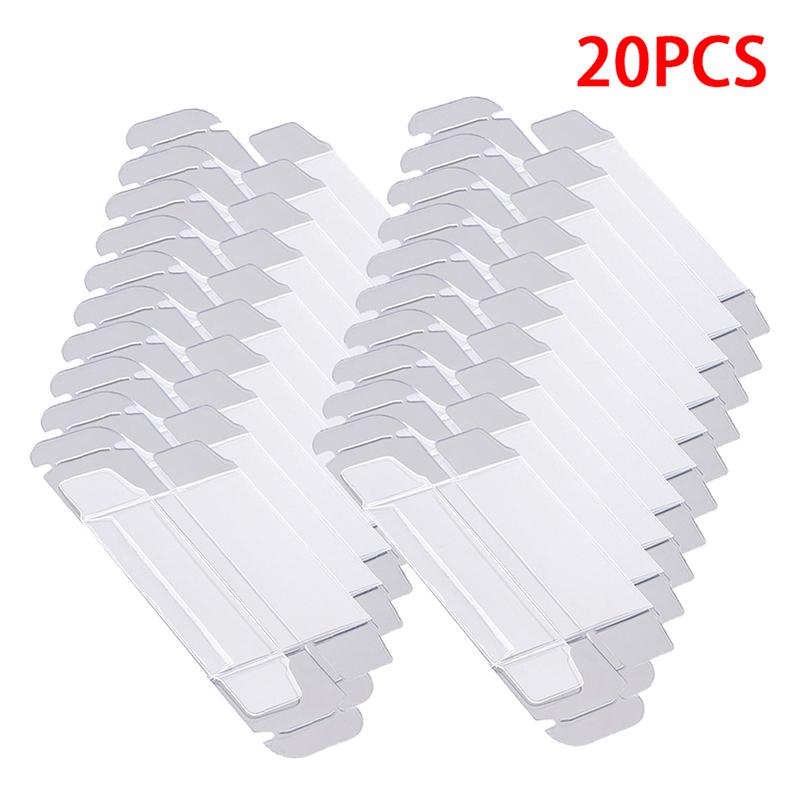 1/64 коробка для хранения, прозрачный чехол, украшение, подарок, подходит для Hotwheels и спичечной коробки 20pcs