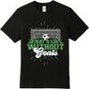 New Cotton Tshirt Printed Unisex O Neck Tshirt Fashion Whats Life Without Goals Classic Unisex Top Tees Brand Teeshirt