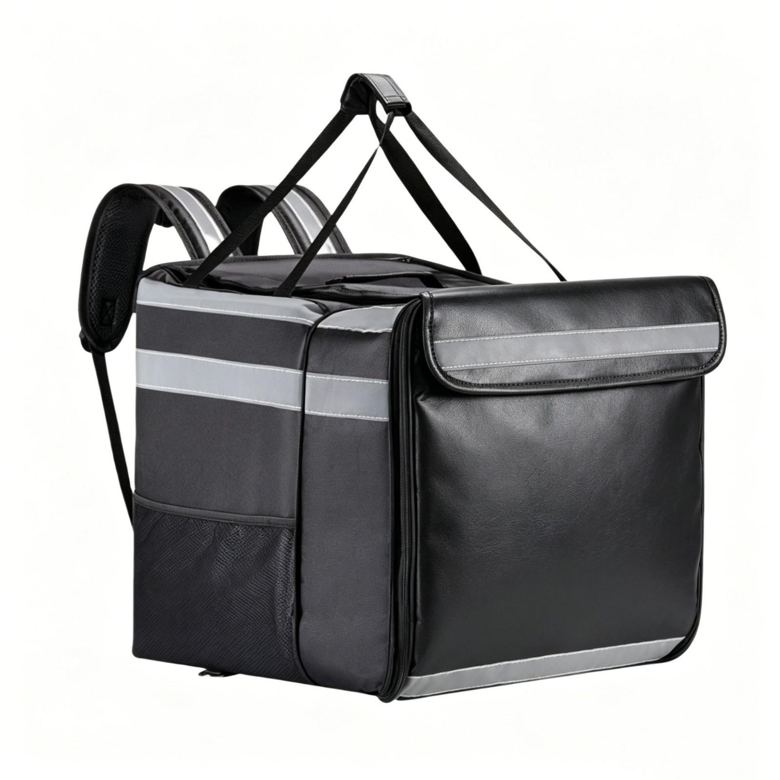Food Delivery Backpack Reflective Insulated Bag