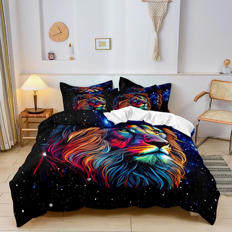 Fashion Technology Printing, 3D Digital Printing, Bedding, Duvet Covers, Pillowcases, Three-piece Sets