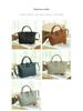 Genuine Leather Women's Shoulder Bag - 2025 European & American Style