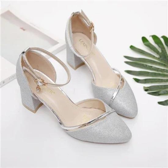 Women Casual Spring & Summer Clip High Quality High Heel Shoes Female Sexy Party Night Club Shoes Lady Cool Wedding Shoes 2024