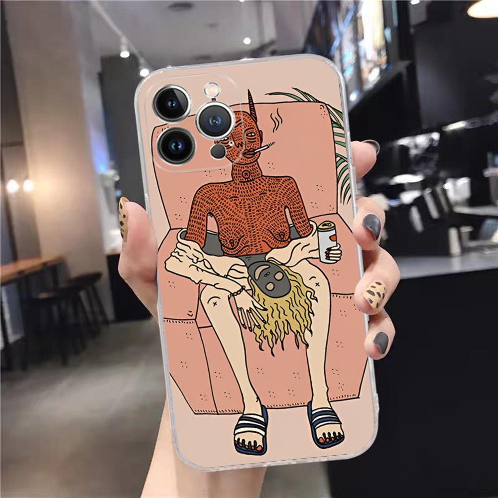 Polly Nor print Phone Case For iPhone 15 14 11 12 13 Mini Pro XS Max Cover 6 7 8 Plus X XR SE 2020 Funda Shell