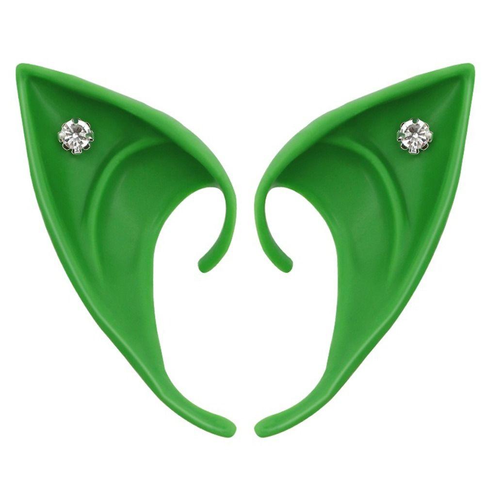 Party Decoration Latex Ears Fairy Cosplay Costume Accessories Angel Elven Elf Ears Photo Props Adult Kids Toys Halloween Supply