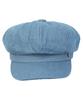Yunibeosyeolkemiseuteuli Light Denim Logo Newsboy Cap