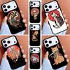 Japanese Style Tiger Cat Shiba Inu Phone Case for iPhone 16e 15 14 13 12 17 Pro Max Plus Air 17pro Cover Coque